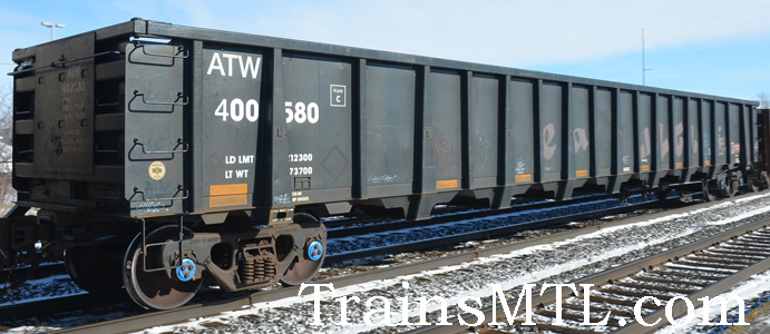 Car/wagon ATw400580 left side / coté gauche